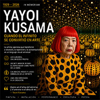 ayoi Kusama: el infinito de una artista que se negó a desaparecer